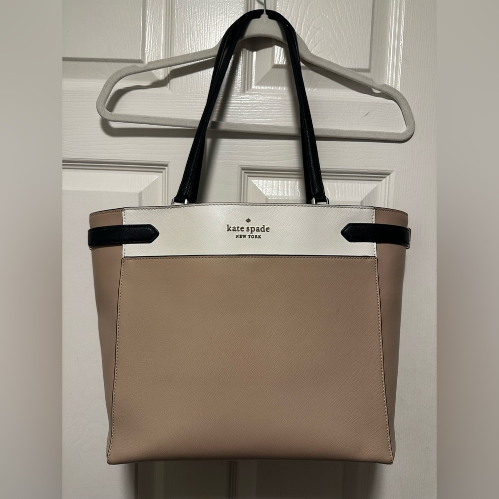 Kate Spade- Staci Colorblock Large Tote- Like new!